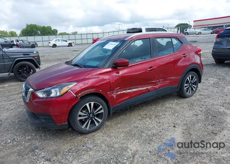 2020 Nissan Kicks Sv Xtronic Cvt from USA, damaged, VIN 3N1CP5CV4LL553354